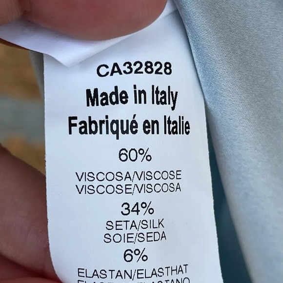 Tonet cascade silk blouse 38 - Picture 12 of 12